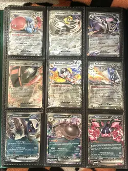 Lot of 36 Ex & V Pokemon Cards - Image 1