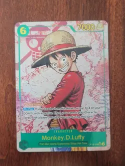 Monkey D. Luffy (parallel) OP13-118 One Piece Card Game Carrying On His Will - Image 1