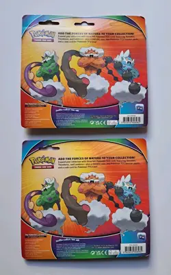 (2x) Pokemon Tornadus Thundurus Landorus Cards with 2 Booster Packs & Coin - Image 2