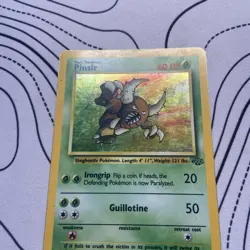 Pinsir 9/64 Jungle set Holo Rare Vintage 1999 WOTC Pokemon Card Mp - Image 2
