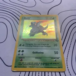 Pinsir 9/64 Jungle set Holo Rare Vintage 1999 WOTC Pokemon Card Mp - Image 3
