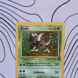 Pinsir 9/64 Jungle set Holo Rare Vintage 1999 WOTC Pokemon Card Mp - Image 4