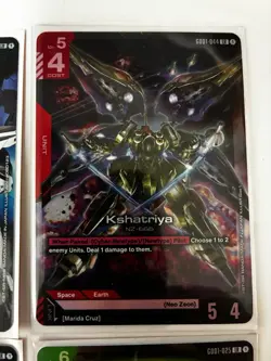 Gundam Leader Rare Lot Of 8 Foil Cards GD01 - 001, 003, 023, 025, 044, 045, 067 - Image 4
