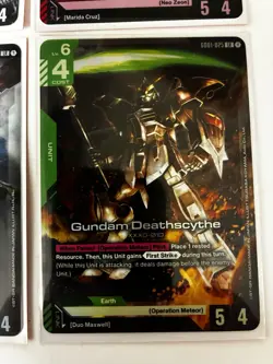 Gundam Leader Rare Lot Of 8 Foil Cards GD01 - 001, 003, 023, 025, 044, 045, 067 - Image 5