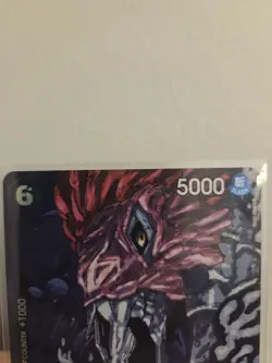 St. Ethanbaron V. Nusjuro OP13-080 Alt Art Red Text One Piece Card Rare - Image 2