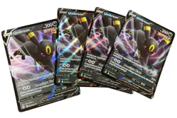 set of 4 Umbreon V 094/203 Ultra Rare Evolving Skies Pokemon Card NM - Image 1