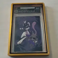 Jerrski Pokemon Card Armored Mewtwo And Gengar 1 Of 1 1/1 Exclusive Rare - Image 1