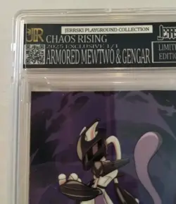Jerrski Pokemon Card Armored Mewtwo And Gengar 1 Of 1 1/1 Exclusive Rare - Image 3