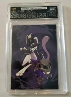 Jerrski Pokemon Card Armored Mewtwo And Gengar 1 Of 1 1/1 Exclusive Rare - Image 5