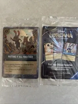 Lorcana Putting It All Together Disney Zootopia 2 Movie Promo Card Cinemark Set - Image 2