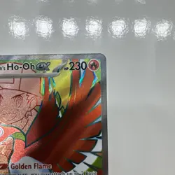 Ethan’s Ho-Oh Ex 209/182 Pokemon Card TCG Destined Rivals Ultra Rare Holo NM - Image 4