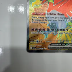 Ethan’s Ho-Oh Ex 209/182 Pokemon Card TCG Destined Rivals Ultra Rare Holo NM - Image 5
