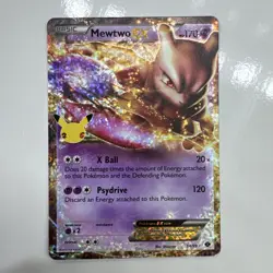 Mewtwo EX 54/99 Celebrations Classic Collection Pokemon Card TCG Holo NM - Image 1
