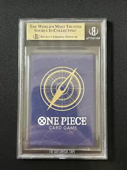 ONE PIECE Card Game BGS 10 Pristine Monkey D. Luffy Treasure Rare OP08 OP07-109 - Image 2