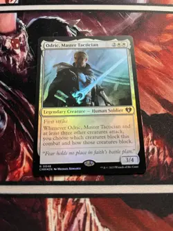 Odric, Master Tactician Mono White budget 100 card commander deck mtg - Image 1