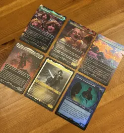 MTG LotR NM Foil Cards Lot, Mythic, Promo, Scene, Borderless, Lord of the Rings - Image 2