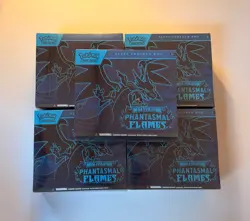 1x Pokemon TCG Mega Evolution Phantasmal Flames ETB Elite Trainer Box New Sealed - Image 1