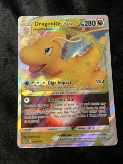 Dragonite VSTAR 050/078 Pokemon GO Ultra Rare NM - Image 1