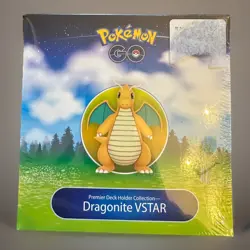 Pokemon TCG: GO Dragonite VSTAR Premier Deck Holder Collection - Factory Sealed - Image 1