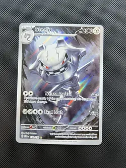 Pokemon TCG Steelix 150/132 Illustration Rare - Mega Evolution - English - Image 1