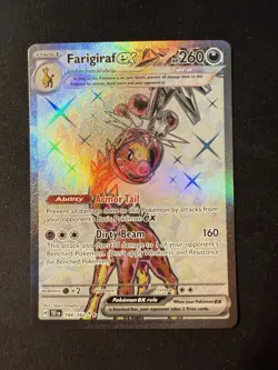 Farigiraf ex 194/162 Ultra Rare - Temporal Forces Pokemon Card - Image 1