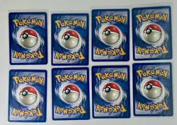 Pokemon Vintage Fossil 1st Edition 8 Card Set BuilderGroup NM WotC 1999 Non Holo - Image 2