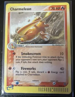 Pokemon Charmeleon 99/97 EX Dragon Secret Rare Holo LP - Image 1