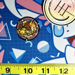 Pokemon Pikachu Waterproof Vinyl Sticker | Manhole Seal Japanese Nintendo - Image 1