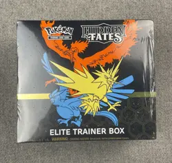 Pokemon TCG Hidden Fates Elite Trainer Box ETB Factory Sealed - Image 1