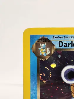 *SWIRL* Pokemon WOTC Dark Blastoise 3/82 Holo Team Rocket Lightly Played LP - Image 4