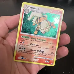 Pokemon Arcanine Holo Rare Platinum 1/111 Rising Rivals - Image 3