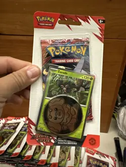 Pokemon Destined Rivals Single Pack Blister Eevee / Zarude 200 199 Promo Lot 16 - Image 5
