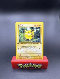 Pokemon Pikachu #60/64 From 1st Edition Jungle Set 1999 (Near Mint Condition)! - Image 1