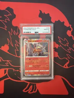 Charizard 010/071 S10b: Pokemon GO Holo (Japanese) PSA 10 - Image 1