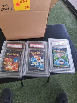 1999 WOTC Pokemon Base Foil Packs psa 10 - Image 1