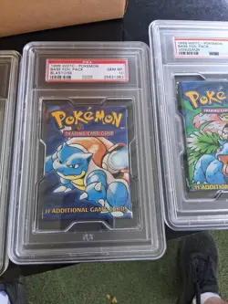 1999 WOTC Pokemon Base Foil Packs psa 10 - Image 3