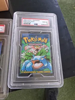 1999 WOTC Pokemon Base Foil Packs psa 10 - Image 4