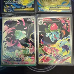 Mega Venusaur EX 155 Bulbasaur 133 Stamped Ivysaur 134 Mega Evolutions Pokemon - Image 3