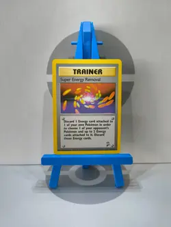 Super Energy Removal 108/130 WOTC Base Set 2 2000 Pokemon TCG Rare Trainer LP/NM - Image 1