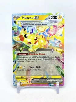 Pokemon TCG Surging Sparks- Pikachu ex 057/191 Double Rare NM/M ???? - Image 1