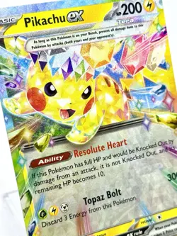 Pokemon TCG Surging Sparks- Pikachu ex 057/191 Double Rare NM/M ???? - Image 2