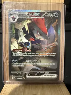 Pokemon Journey Together N’s Zoroark Ex 185/259 SIR -Near Mint - Image 1
