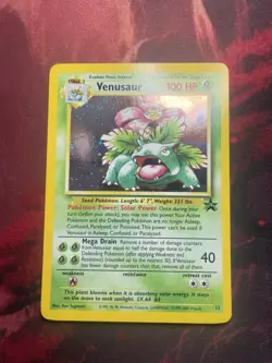 Venusaur Promo Holo WoTC Promo 13/53 LP+/LP Pokemon TCG - Image 1