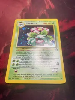 Venusaur Promo Holo WoTC Promo 13/53 LP+/LP Pokemon TCG - Image 2
