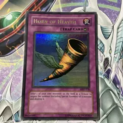 Yugioh Horn Of Heaven MRD-130 Ultra Rare Unlimited Edition - Image 1