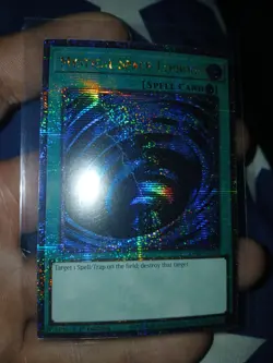 Yu-Gi-Oh! TCG Mystical Space Typhoon RA02-EN048 Quarter Century Secret Rare NM - Image 1