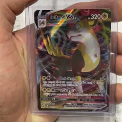 Boltund VMAX 104/264 Ultra Rare SWSH08: Fusion Strike Pokemon Card NM/MT Pokemon - Image 1