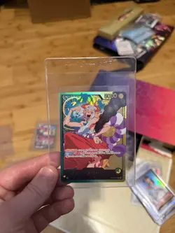 One Piece Card Yamato OP06-022 L Parallel Japanese DHL Leader EB02 - Image 1