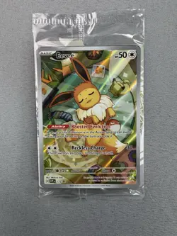 Pokemon TCG Eevee Black Star Promo 173 Prismatic Evolutions Sealed Card MINT - Image 1