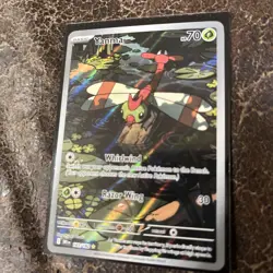 Pokemon Tcg Yanma 183/182 FULL Art SIR HOLO RARE DESTINED RIVALS NM CARD - Image 1